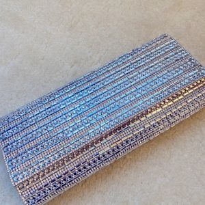 NEW! Aldo Shiny Sparkly Evening Clutch Bag